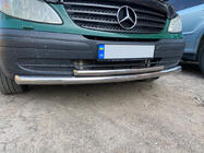Mercedes Vito W639 2004–2014 Voorbeschermbeugel ST014 (RVS) 2004-2010, Ø60 ↗ Ø42 mm foto 4