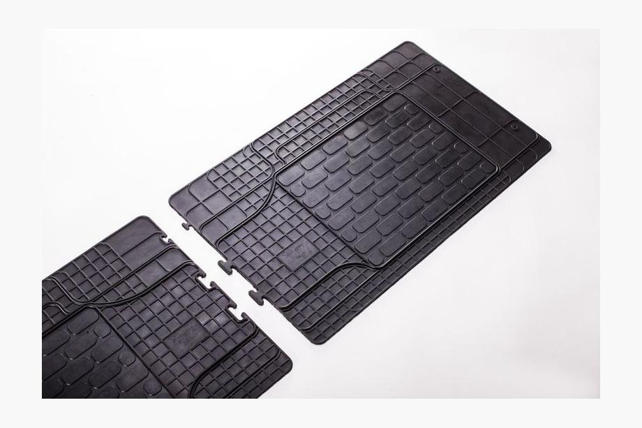 Mercedes Vito W639 2004–2014 Achterste rubber automatten (2 stuks, Stingray) Foto 5