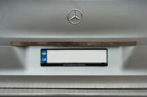 Mercedes Vito/V-klasse W447 2014– OmsaLine RVS achterbumperbeschermer Glanz foto 6