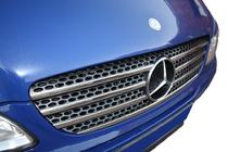 Mercedes Viano 2004–2014 Grille sierlijsten (7-delige set, RVS) Carmos - Turks staal foto 1