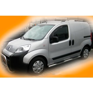 Zijbuizen Ø70 (2 st., RVS) Fiat Fiorino/Qubo 2008–2024 foto 2