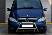 Mercedes Viano 2004–2014 Bullbar WT003/004 (RVS) 60 mm, zonder opschrift foto 6