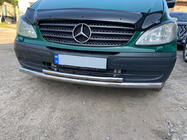 Mercedes Viano 2004–2014 Voorbeschermbeugel ST014 (RVS) 60/42 mm foto 3