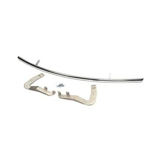 Voorbumperbescherming ST008 (RVS) Mercedes Viano 2004–2014 foto 3