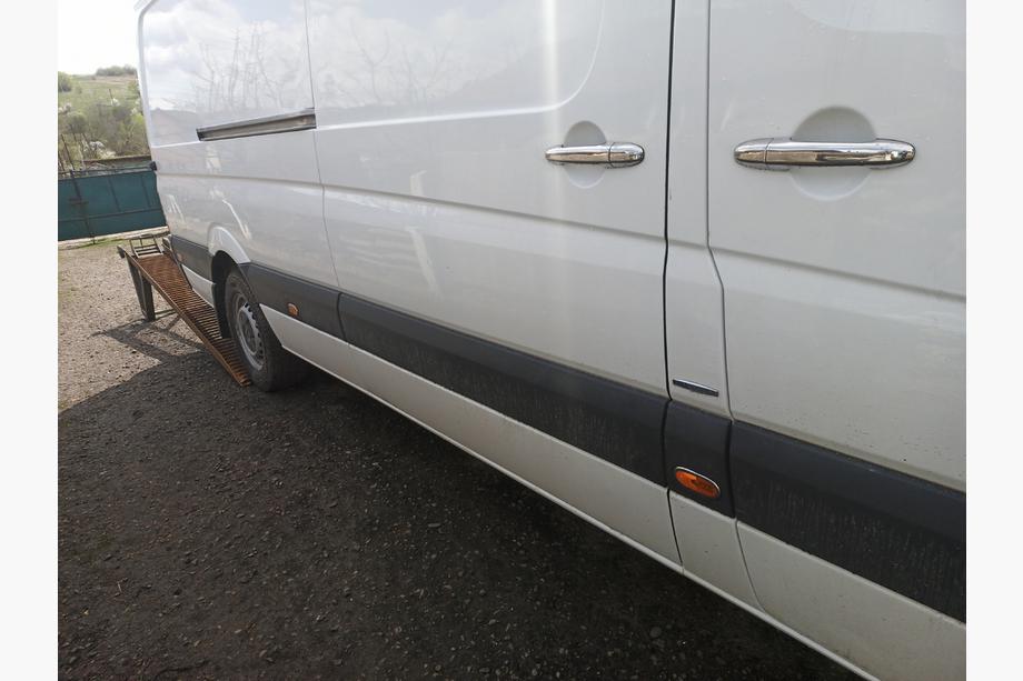 Mercedes Sprinter W906 2006–2018 Deurgreep covers (set 4 stuks, RVS) Carmos - Turks staal Image