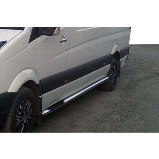 Sidebars (2 stuks, RVS) Mercedes Sprinter W906 2006–2018 foto 3