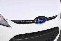 Ford Fiesta 2008–2017 Grillafdekking (2-delig, RVS) foto 1