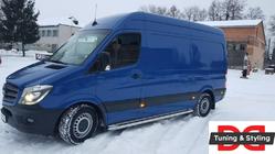 Mercedes Sprinter W906 2006–2018 Premium side steps (2 st., RVS) Ø60, middellange wielbasis foto 5