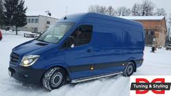 Mercedes Sprinter W906 2006–2018 Premium side steps (2 st., RVS) Ø60, middellange wielbasis foto 4