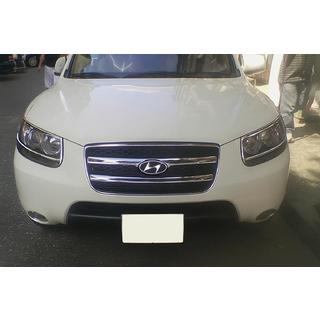 RVS grille sierlijst (2006-2010, 2-delig) Hyundai Santa Fe 2 2006–2012 foto 3