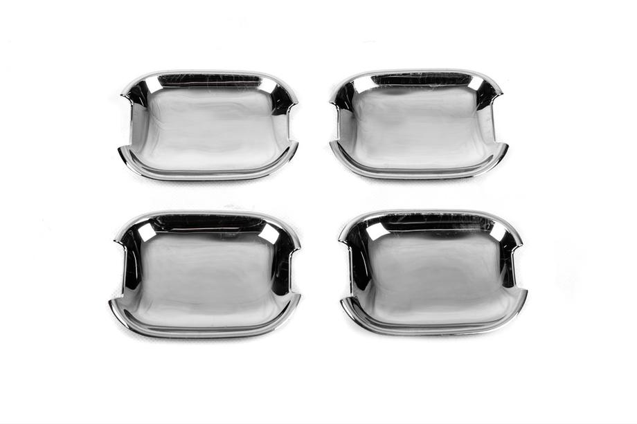 Mercedes E-class W210 1995–2002 Chromen deurgreepkom-afdekkappen (set van 4) Gepolijst roestvrij staal Image