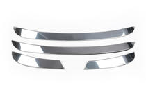 Hyundai Santa Fe 2 2006–2012 Grille sierlijsten (2010-2012, 4-delig, RVS) foto 3