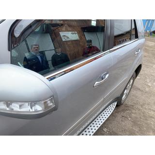 Buiten raamomlijsting set (4-delig, RVS) Mercedes ML W164 2005–2011 foto 2