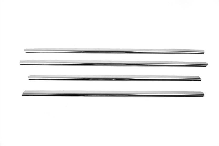 Mercedes ML W164 2005–2011 Buiten raamomlijsting set (4-delig, RVS) Carmos - Turks staal Foto 8