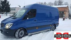 Volkswagen Crafter 2006–2016 Premium side steps (2 st., RVS) foto 3