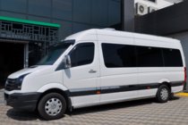 Volkswagen Crafter 2006–2016 Sidebars (set van 2, RVS) Ø60, middellange wielbasis foto 1