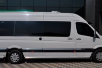 Volkswagen Crafter 2006–2016 Sidebars (set van 2, RVS) Ø60, middellange wielbasis foto 3