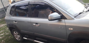 Hyundai Tucson JM 2004– Deurgreep covers (set 4 stuks, RVS) foto 1