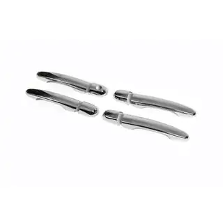 Deurgreep covers (set 4 stuks, RVS) foto 2