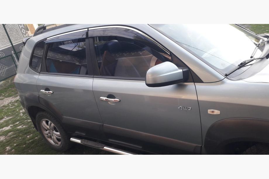 Hyundai Tucson JM 2004– Deurgreep covers (set 4 stuks, RVS) Image