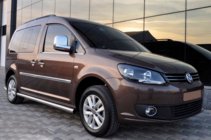 Volkswagen Caddy 2004–2010 Sidebars BB001 (2 stuks, RVS) foto 1