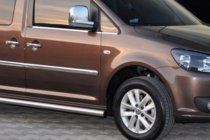 Volkswagen Caddy 2004–2010 Sidebars BB001 (2 stuks, RVS) foto 6