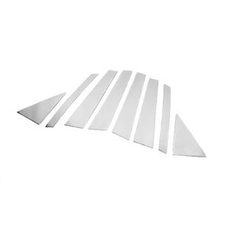Chroom deurstijlen (8 stuks, RVS) foto 3