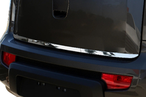 Kia Soul I 2008–2013 RVS kofferbakrand OmsaLine - Italiaans roestvrij staal foto 1