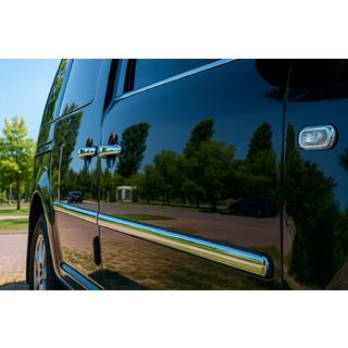 Deurstrip (set van 4, RVS) Volkswagen Caddy 2010–2015 foto 3