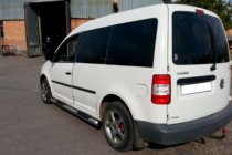 Volkswagen Caddy 2010–2015 Sidebars BB002 (set van 2, RVS) foto 2
