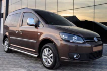 Volkswagen Caddy 2010–2015 Sidebars BB001 (2 stuks, RVS) foto 1