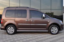 Volkswagen Caddy 2010–2015 Sidebars BB001 (2 stuks, RVS) foto 2