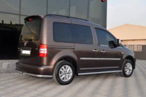 Volkswagen Caddy 2010–2015 Sidebars BB001 (2 stuks, RVS) foto 3