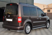 Volkswagen Caddy 2010–2015 Sidebars BB001 (2 stuks, RVS) foto 4