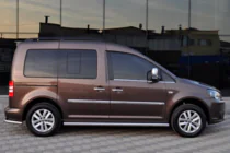 Volkswagen Caddy 2010–2015 Sidebars BB001 (2 stuks, RVS) foto 5