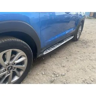 Side steps origineel ontwerp V1 (2 stuks) Hyundai Tucson TL 2016–2021 foto 4