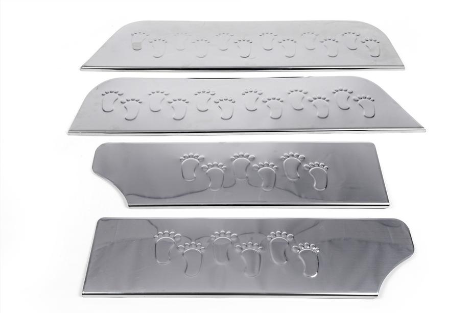 Volkswagen T4 Transporter 1990–2003 Interieur instaplijsten type-1 (staal) 3 stuks Foto 2