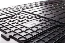 Volkswagen T4 Transporter 1990–2003 Achterste rubber automatten (2 stuks, Stingray) foto 5
