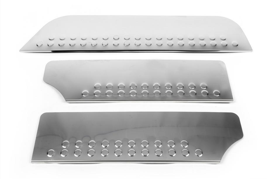 Volkswagen T4 Caravelle/Multivan 1990–2003 OmsaLine RVS instaplijsten (binnen) Set van 4 stuks Foto 2