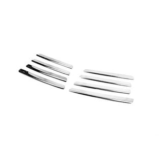 RVS sierlijsten voor grille Kosoyu kapot (8 stuks) Volkswagen T4 Caravelle/Multivan 1990–2003 foto 3