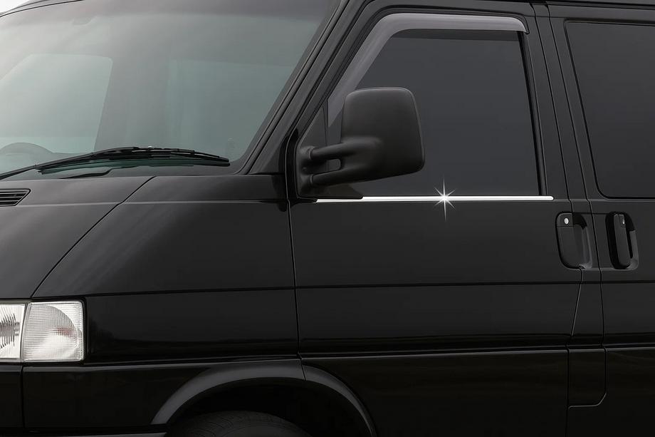 Volkswagen T4 Caravelle/Multivan 1990–2003 Ruitlijsten (2 stuks, RVS) Image