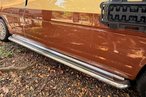 Volkswagen T4 Caravelle/Multivan 1990–2003 Premium side steps (2 st., RVS) Ø60 mm, lange wielbasis foto 9