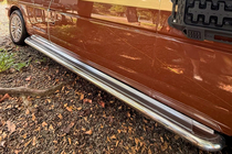 Volkswagen T4 Caravelle/Multivan 1990–2003 Premium side steps (2 st., RVS) Ø60 mm, lange wielbasis foto 10
