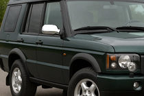 Land Rover Discovery II 1998–2004 RVS spiegelkappen (2 stuks) OmsaLine - Italiaans roestvrij staal foto 1