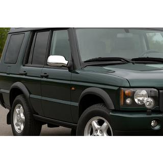 RVS spiegelkappen (2 stuks) Land Rover Discovery II 1998–2004 foto 1