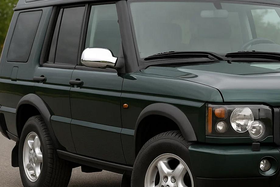 Land Rover Discovery II 1998–2004 RVS spiegelkappen (2 stuks) OmsaLine - Italiaans roestvrij staal Image