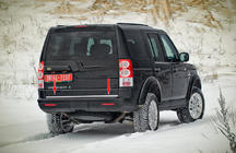 Land Rover Discovery III 2004–2009 RVS kofferbakrand foto 1