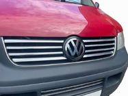 Volkswagen T5 Transporter 2003–2010 Sierstrips voor grille (8 stuks, RVS) foto 1
