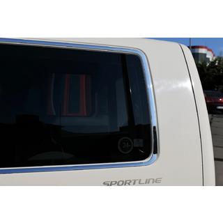 Complete raamomlijsting (14-delig, RVS) Volkswagen T5 Transporter 2003–2010 foto 2