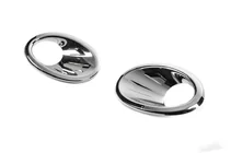 Nissan Qashqai 2010–2014 Mistlampomlijsting met uitsparing (set van 2, kunststof) foto 6